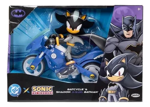 Sonic The Hedgehog Shadow Batcycle Batman Jakks