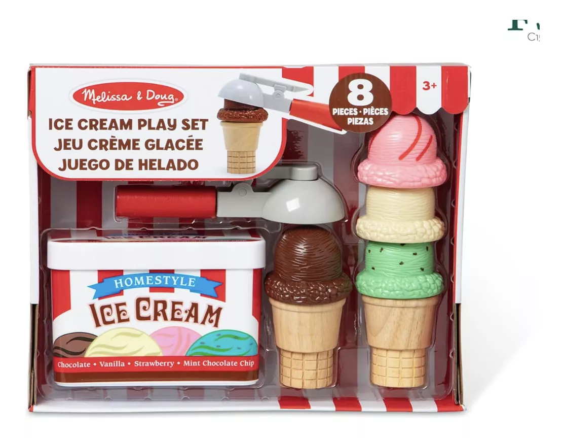 Melissa & Doug - Ice Cream Playset
