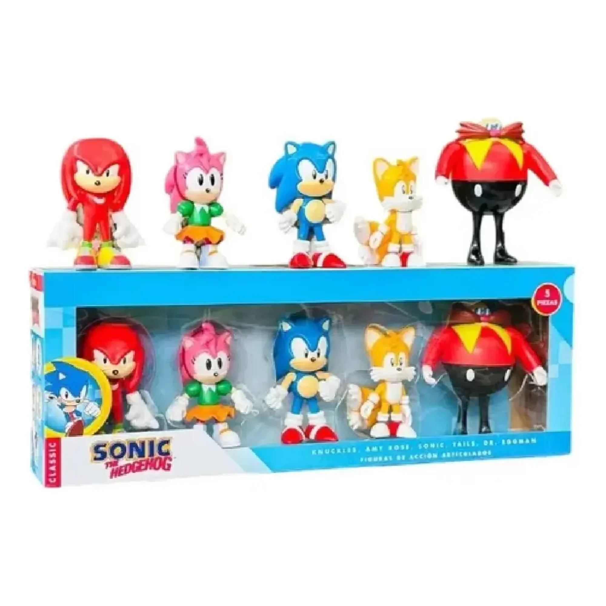 Sonic - Sonic y sus amigos (5 figuras)