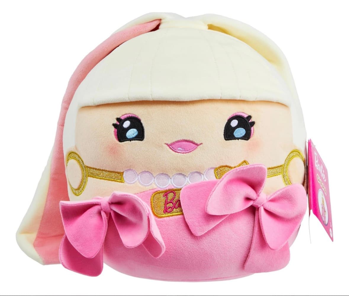 Barbie - Peluche Cuutopia Felpa Rosa