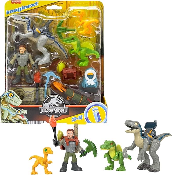 Pack Imaginext Jurassic World: Track & Trail Dino