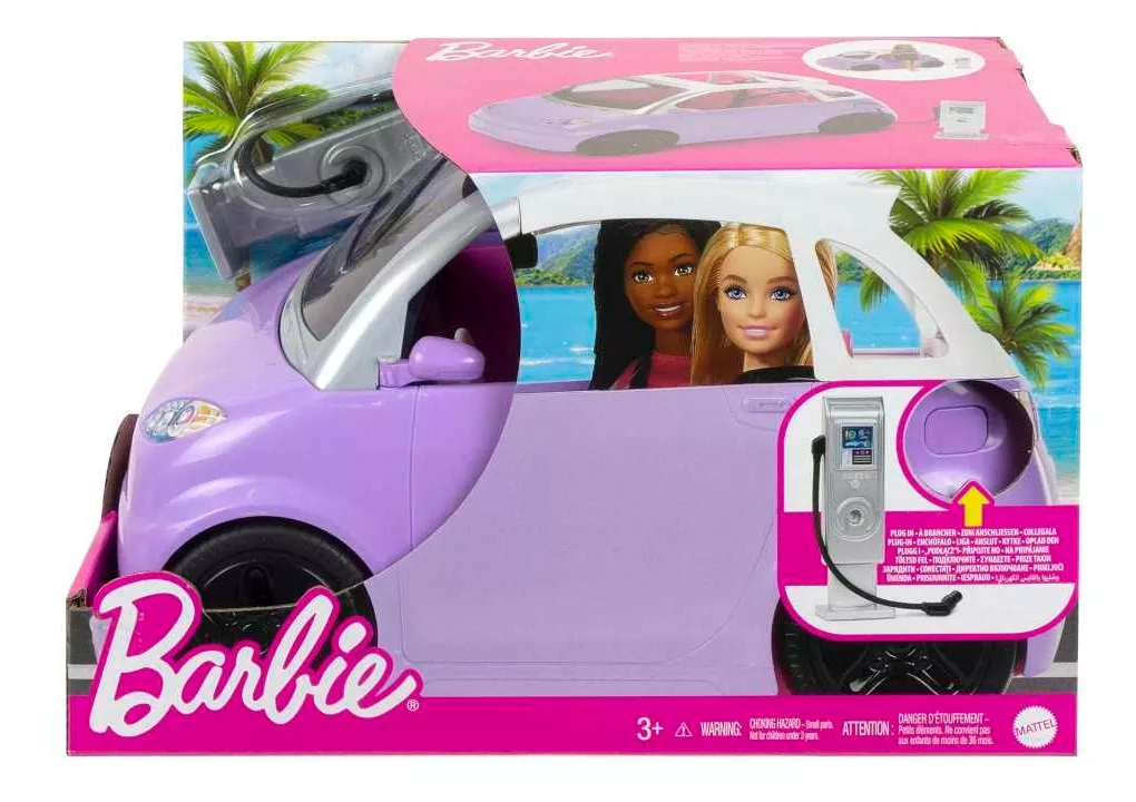 Barbie - Vehículo Para Muñecas Color Morado