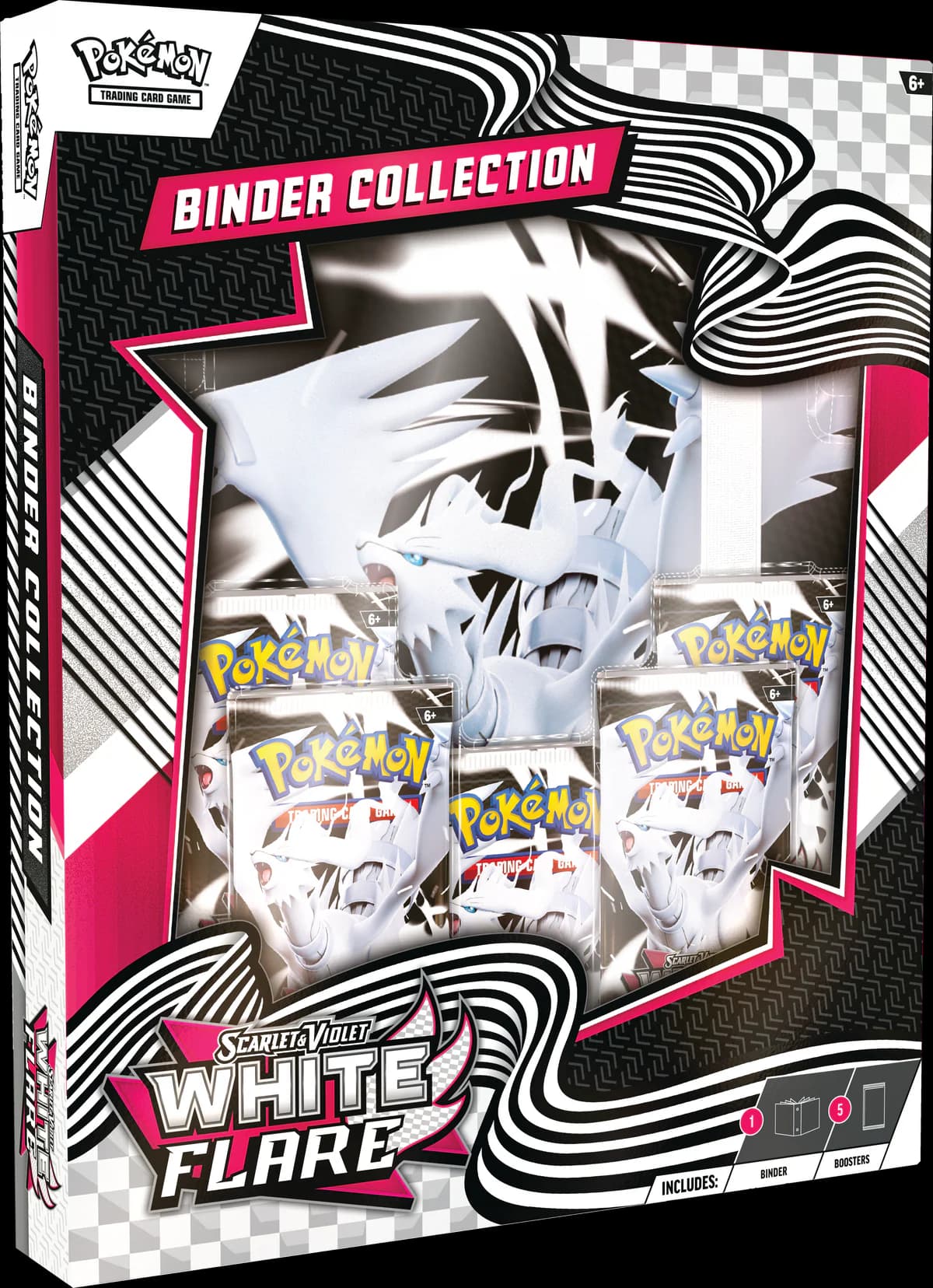 Pokemon TCG - White Flare Binder Collection Inglés