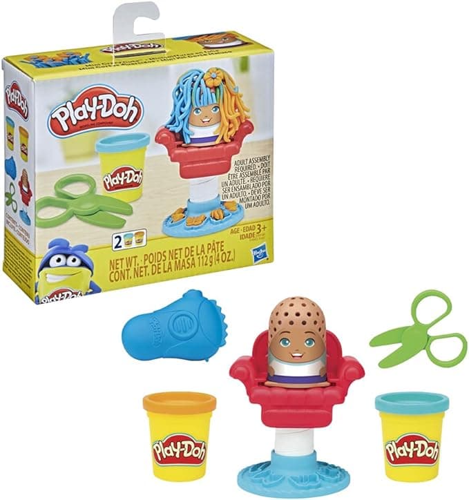 Play Doh - Peluquería de Juguete con 2 colores