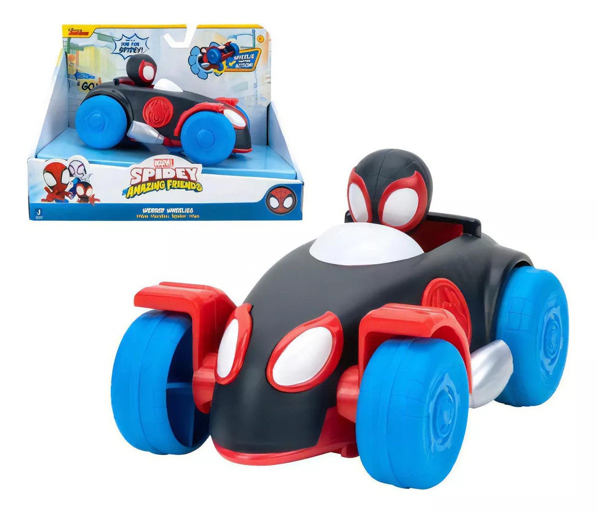 Marvel Spidey - Webbed Wheelies Black