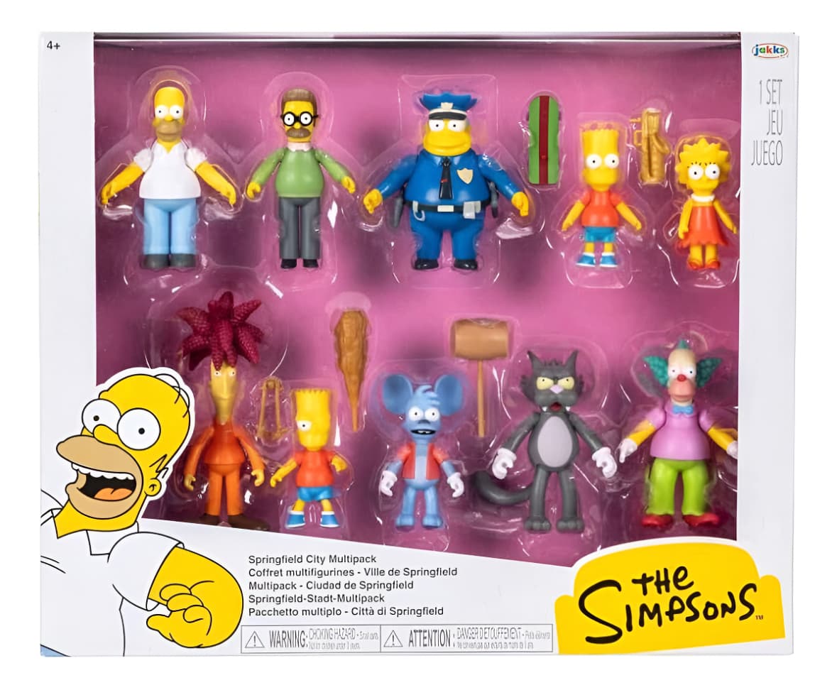 The Simpsons - Springfield City Multipack