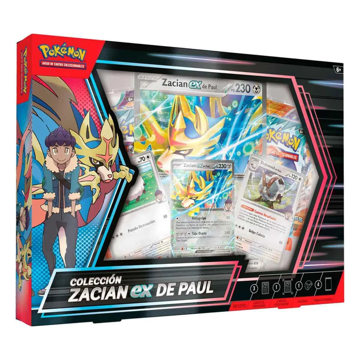 Hop's Zacian ex Box (inglés)