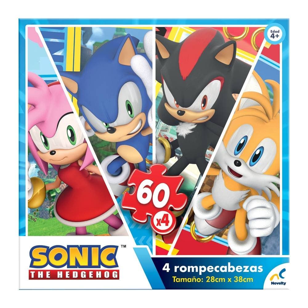 Sonic - 4 Rompecabezas