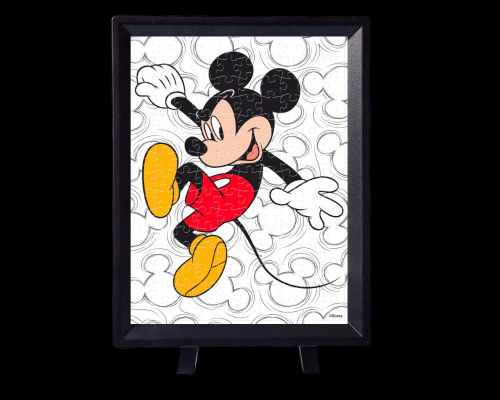 Rompecabezas Miniatura Mickey Siluetas 150 Piezas de Plástico Disney