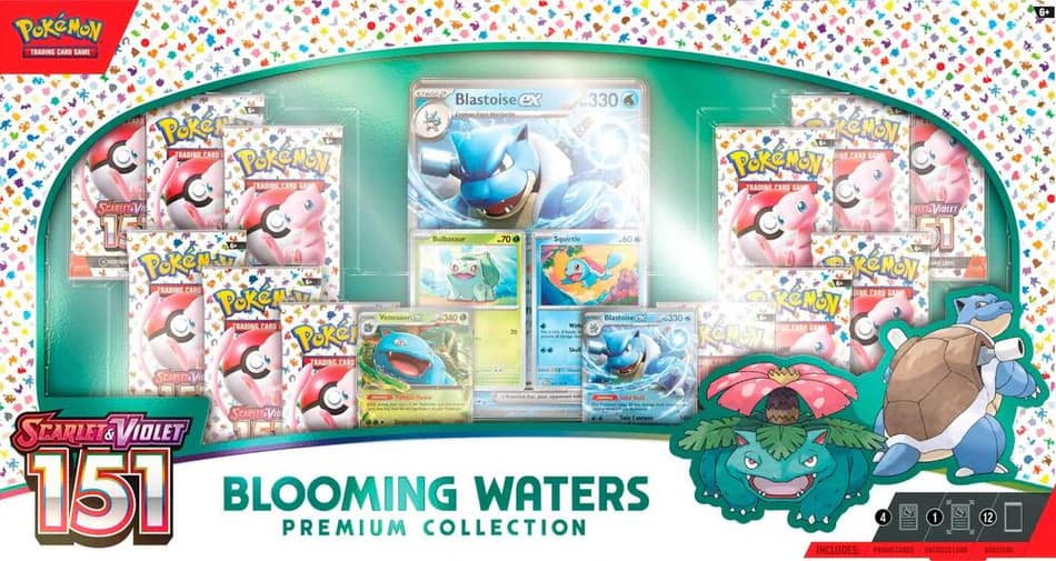 Scarlett & Violet 151 - Blooming Waters Premium Collection (inglés)