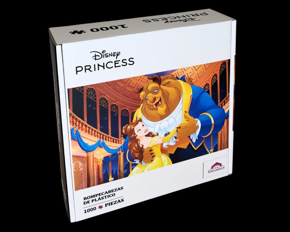 Rompecabezas La Bella Y La Bestia Disney 1000 Piezas De Plástico