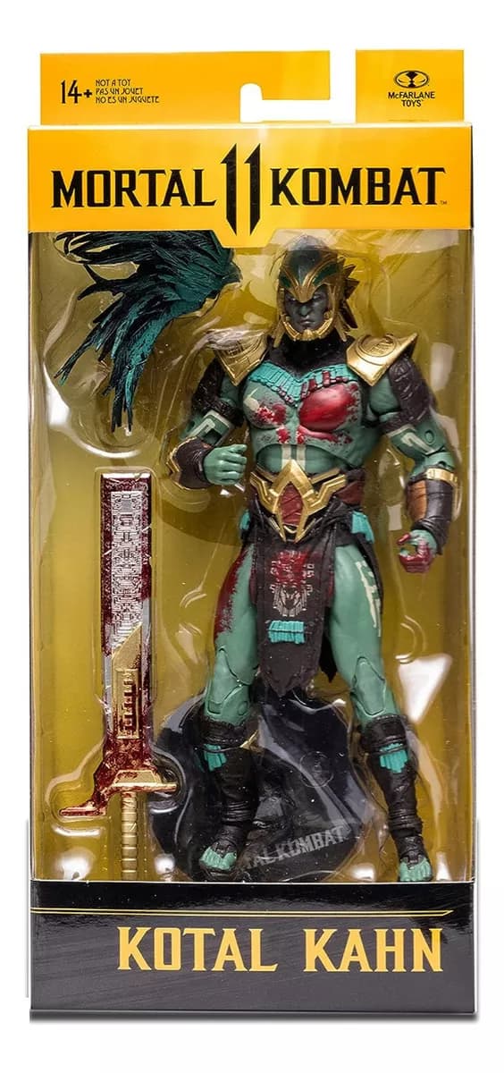 Mcfarlane Mortal Kombat Series 7 Kotal Kahn 7-inch