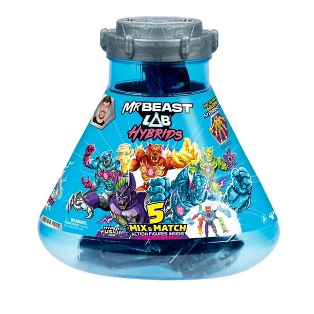 Mr. Beast - Mystery Lab Hybrids 5 Modelos Sorpresa