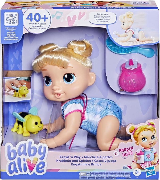 Baby Alive - Gatea y Juega