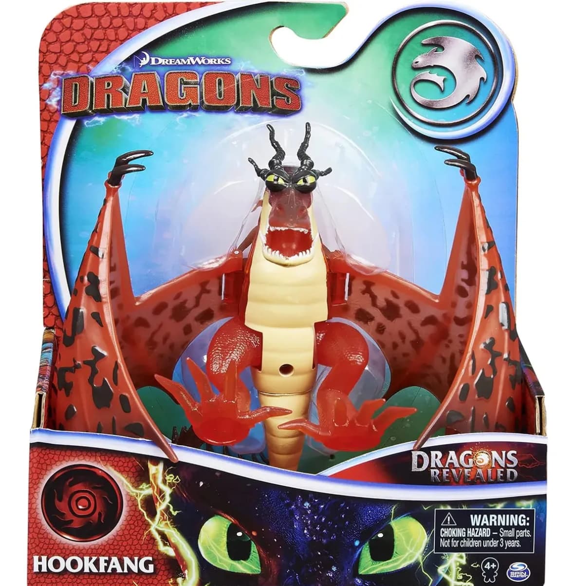 Spin Master - Cómo Entrenar a tu Dragón Hookfang 21cm