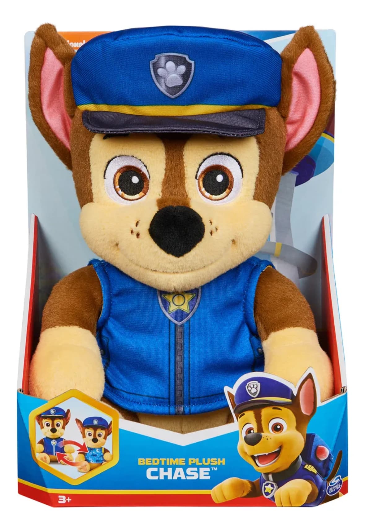Paw Patrol - Chase Bed Time Plush 25cm
