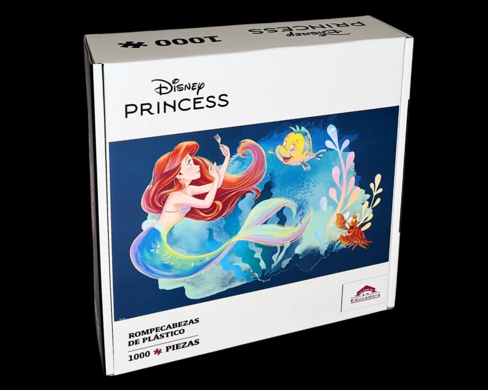 Rompecabezas La Sirenita y Sus Amigos Disney 1000 Piezas De Plástico