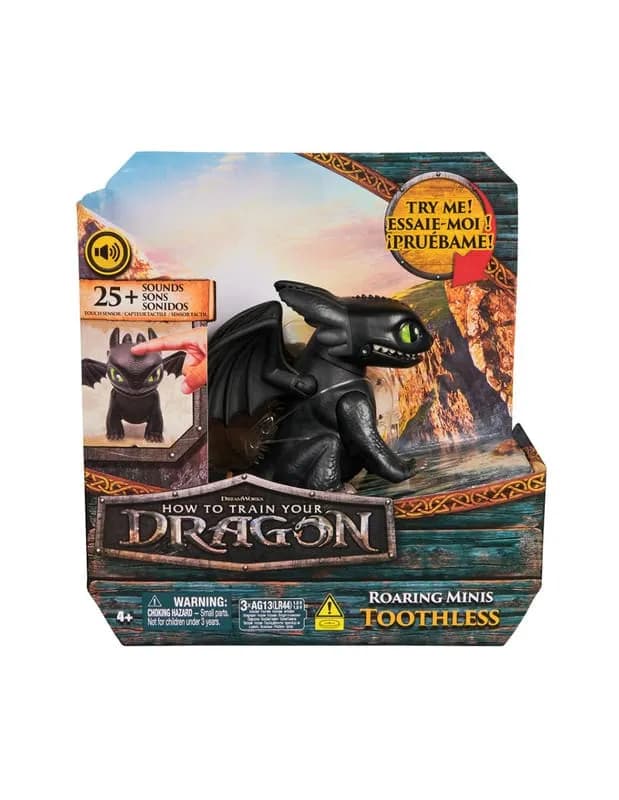 Cómo Entrenar a tu Dragón - Mini dragones interactivos Chimuelo