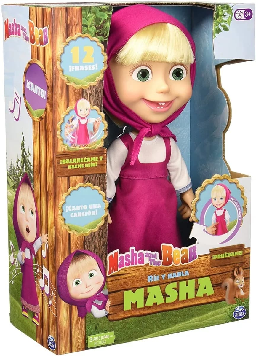 Masha & The Bear - Masha Ríe y Habla