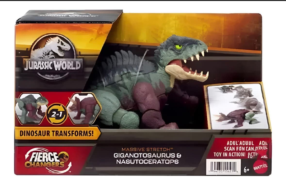 Jurassic World - Gigantosaurus & Nasutoceratops