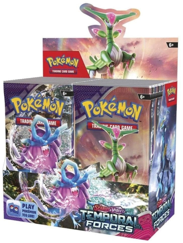 Pokemon - Caja BOOSTER BOX TEMPORAL FORCES
