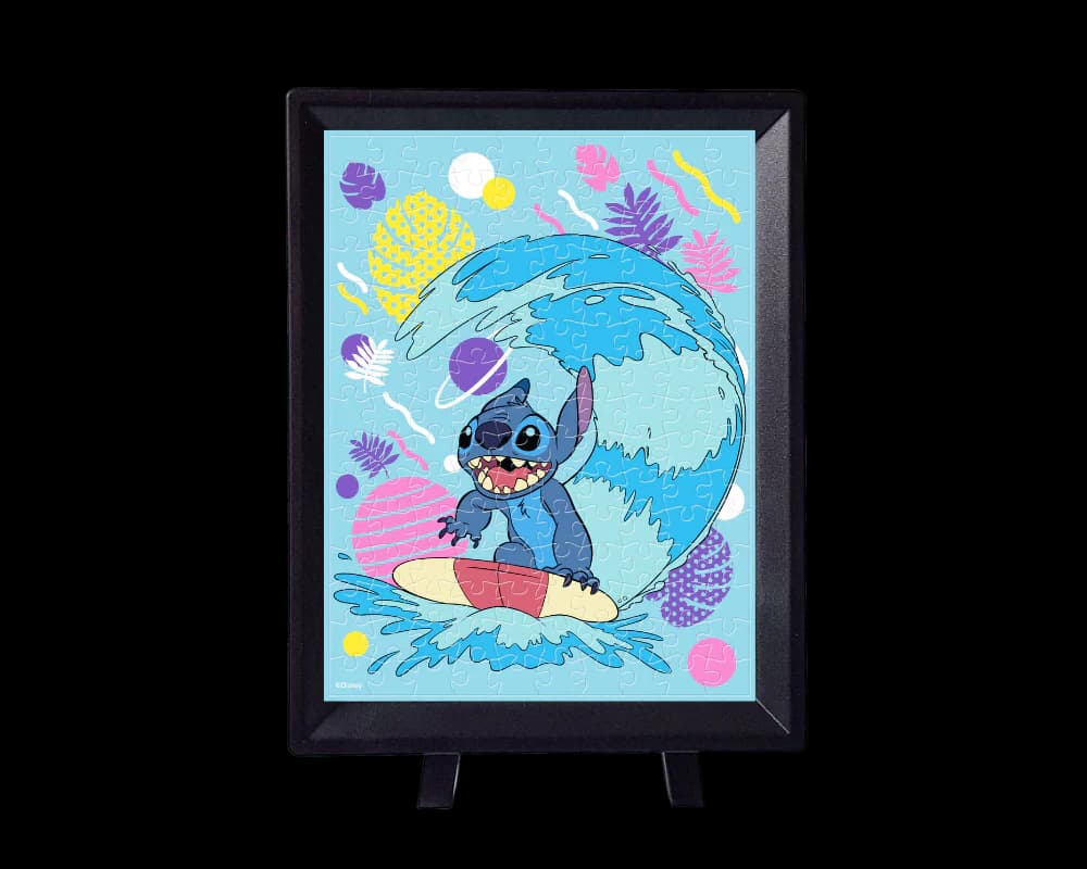 Rompecabezas Miniatura Stitch Surfeando 150 Piezas de Plástico Disney
