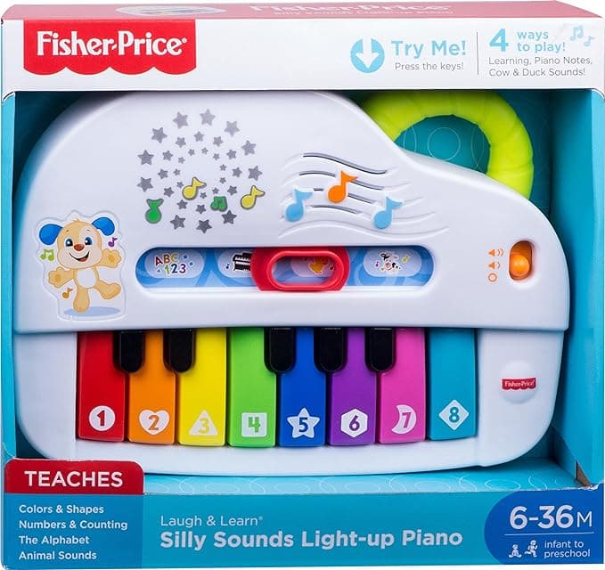 Fisher-Price - Instrumento Musical Iluminado con Canciones