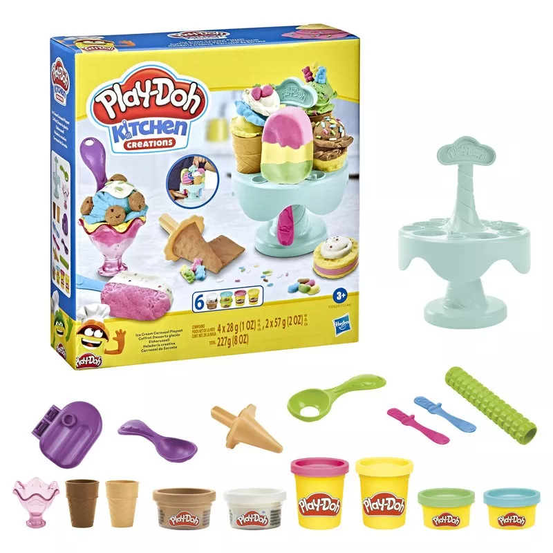 Play Doh - Ice Cream Carrousel Playset