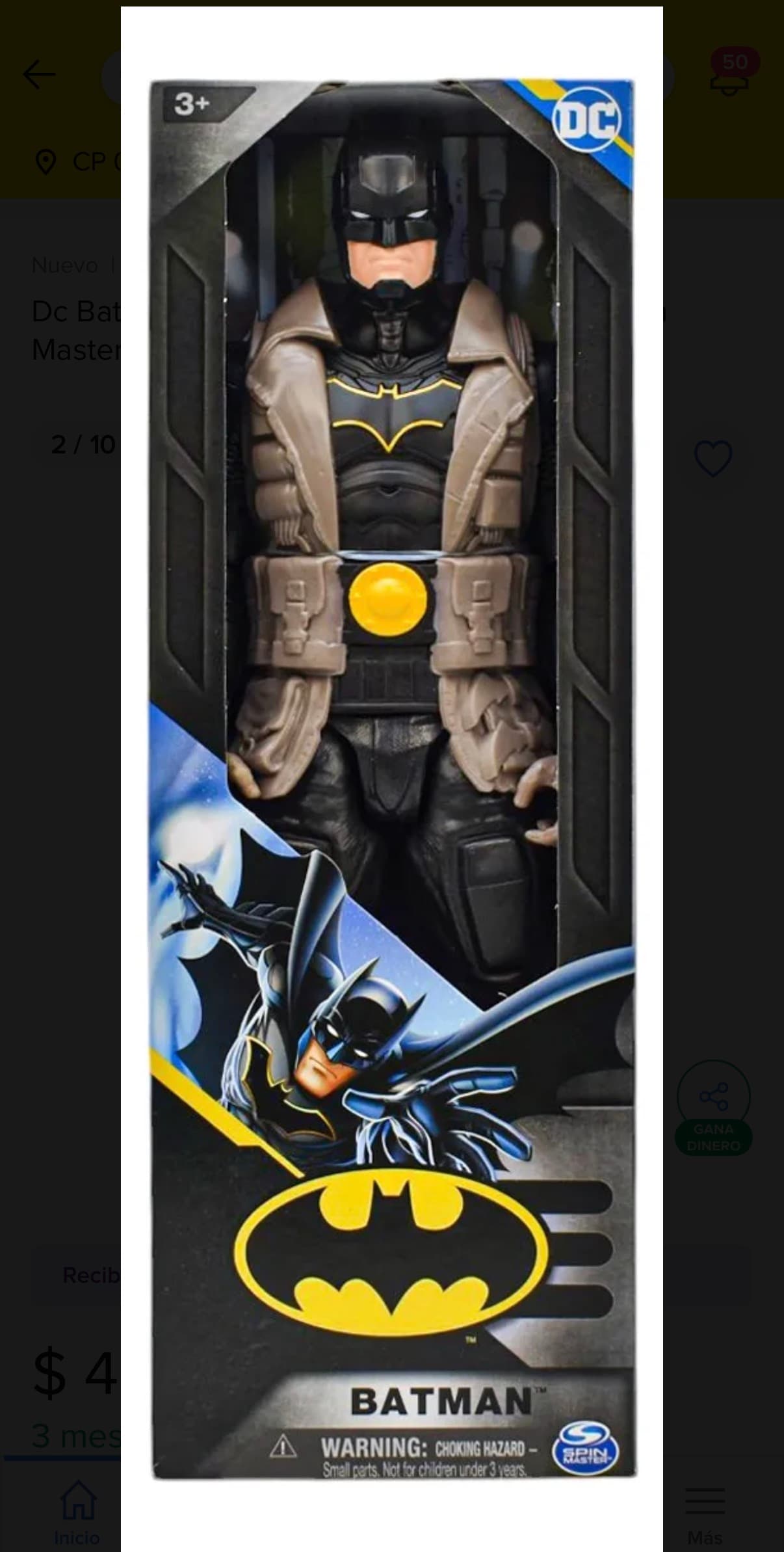 Batman Gabardina Café