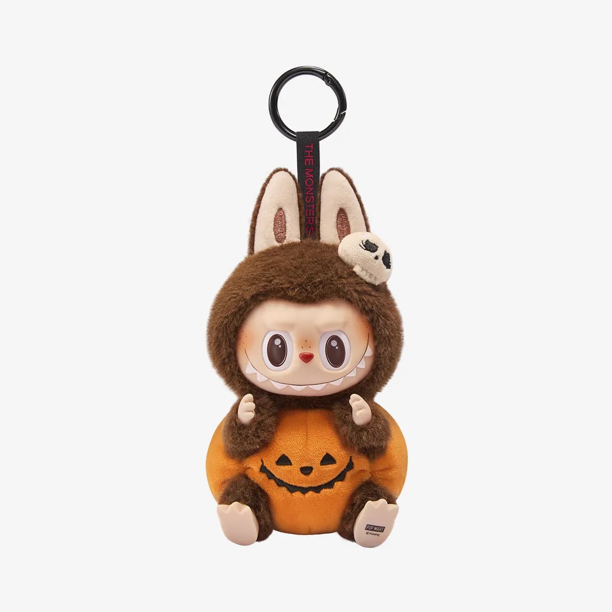 Labubu - Happy Halloween Party Series Sitting Pumpkin Vinyl Plush Pendant
