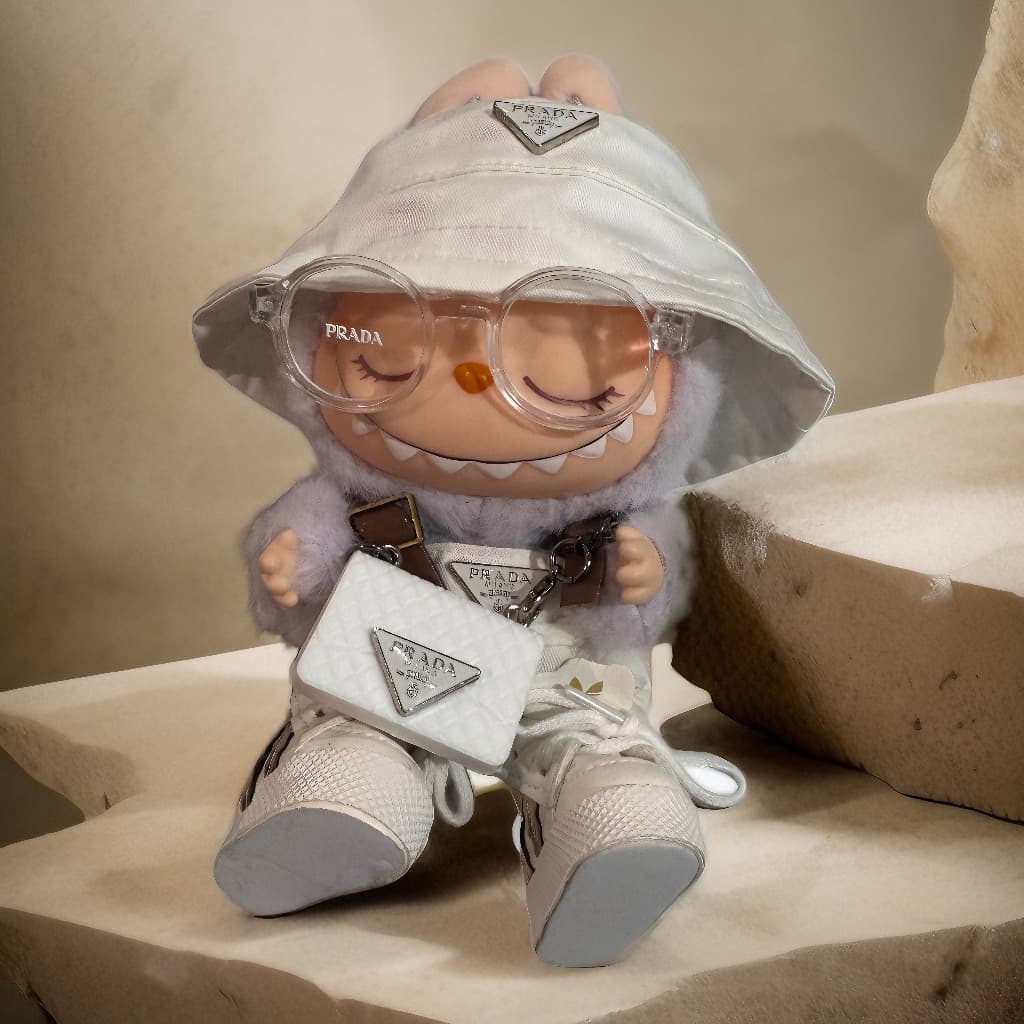 Labubu - Ropa Prada Blanca