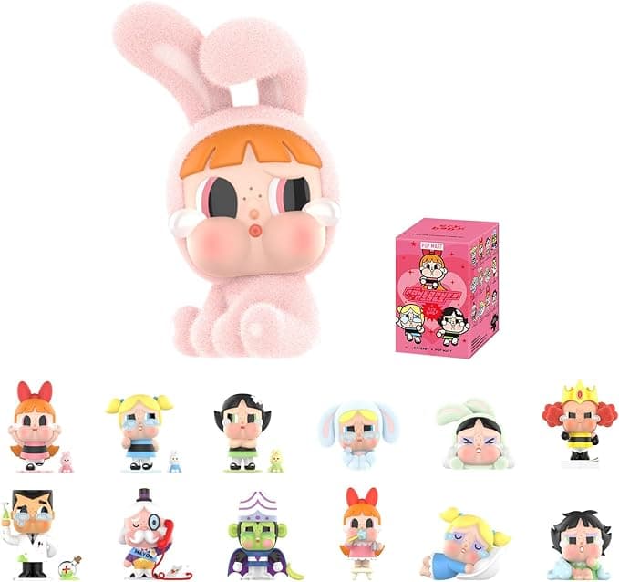 Crybaby x Powerpuff Girls - Figuras coleccionables en caja sorpresa
