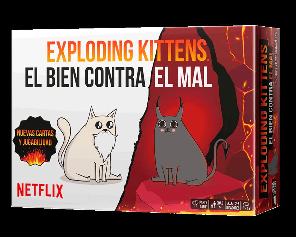 Exploding Kittens El Bien Contra Mal