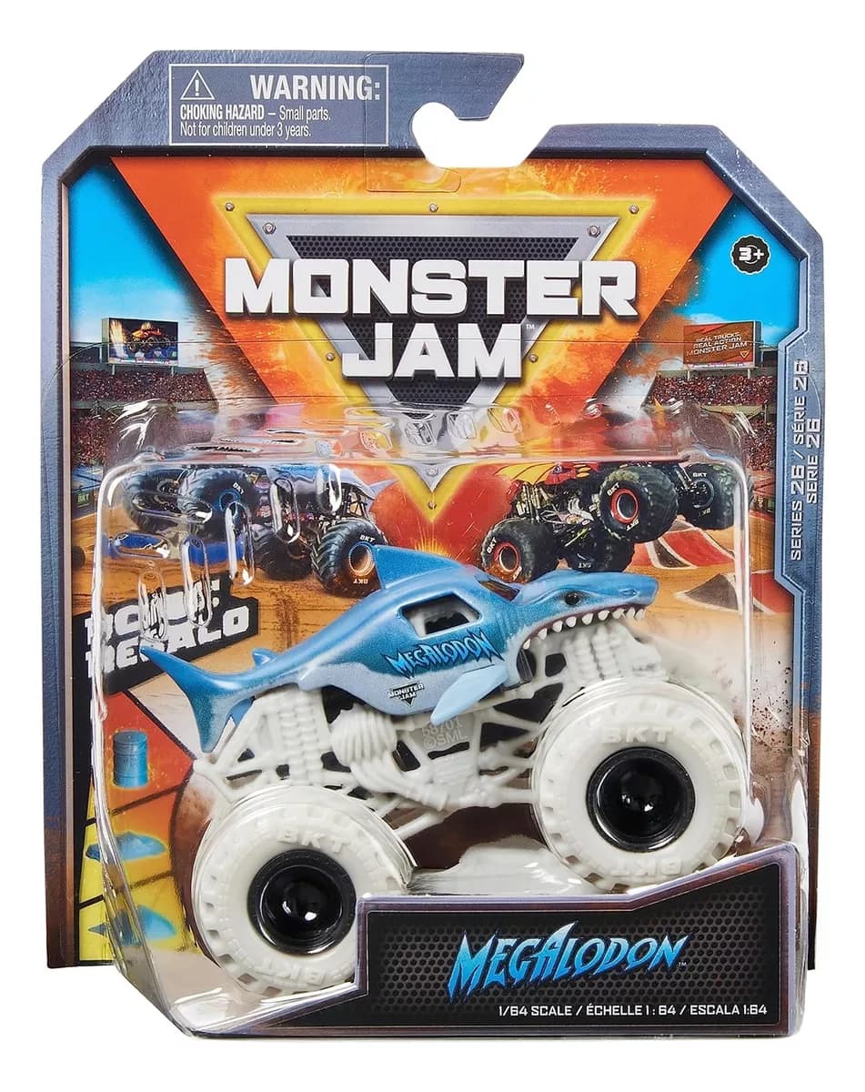 Monster Jam - Megalodon Escala 1:64