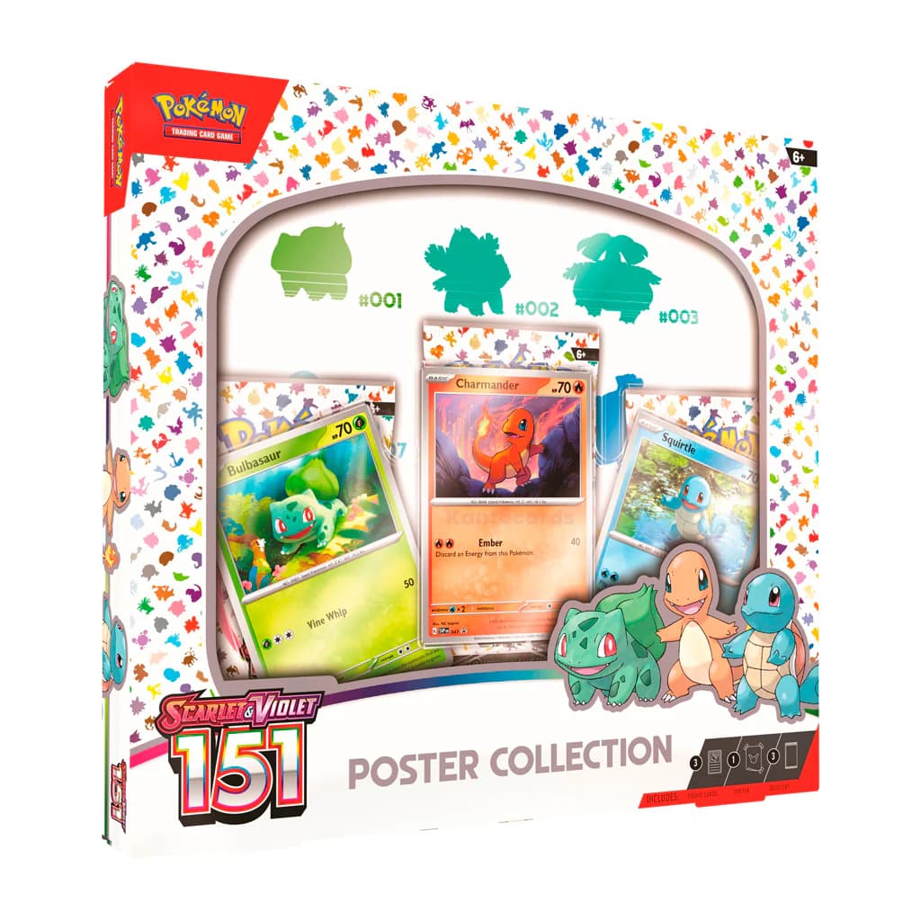 Pokémon TCG Scarlett & Violet - 151 Poster Collection