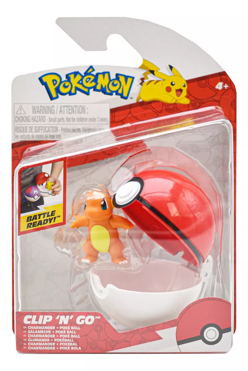 Pokemon Clip N´Go - Charmander + Poke Ball