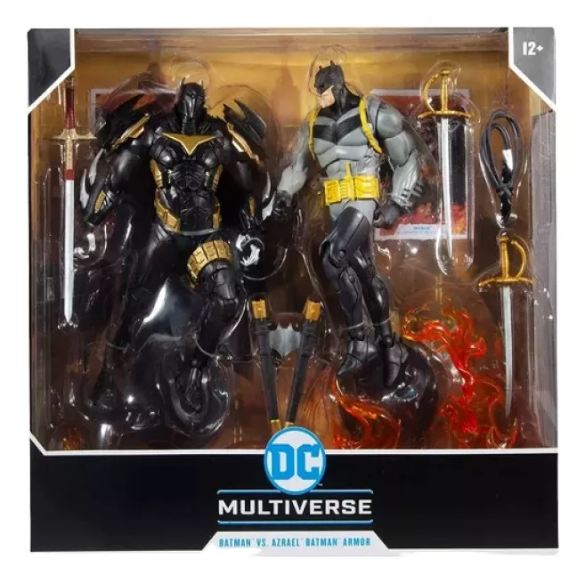 Mcfarlane Dc Multiverse 2 Pack Batman Vs Azrael Batman Armor