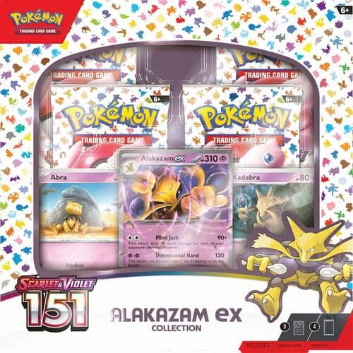Pokémon TCG Scarlet & Violet 151 - Alakazam Collection (Inglés)