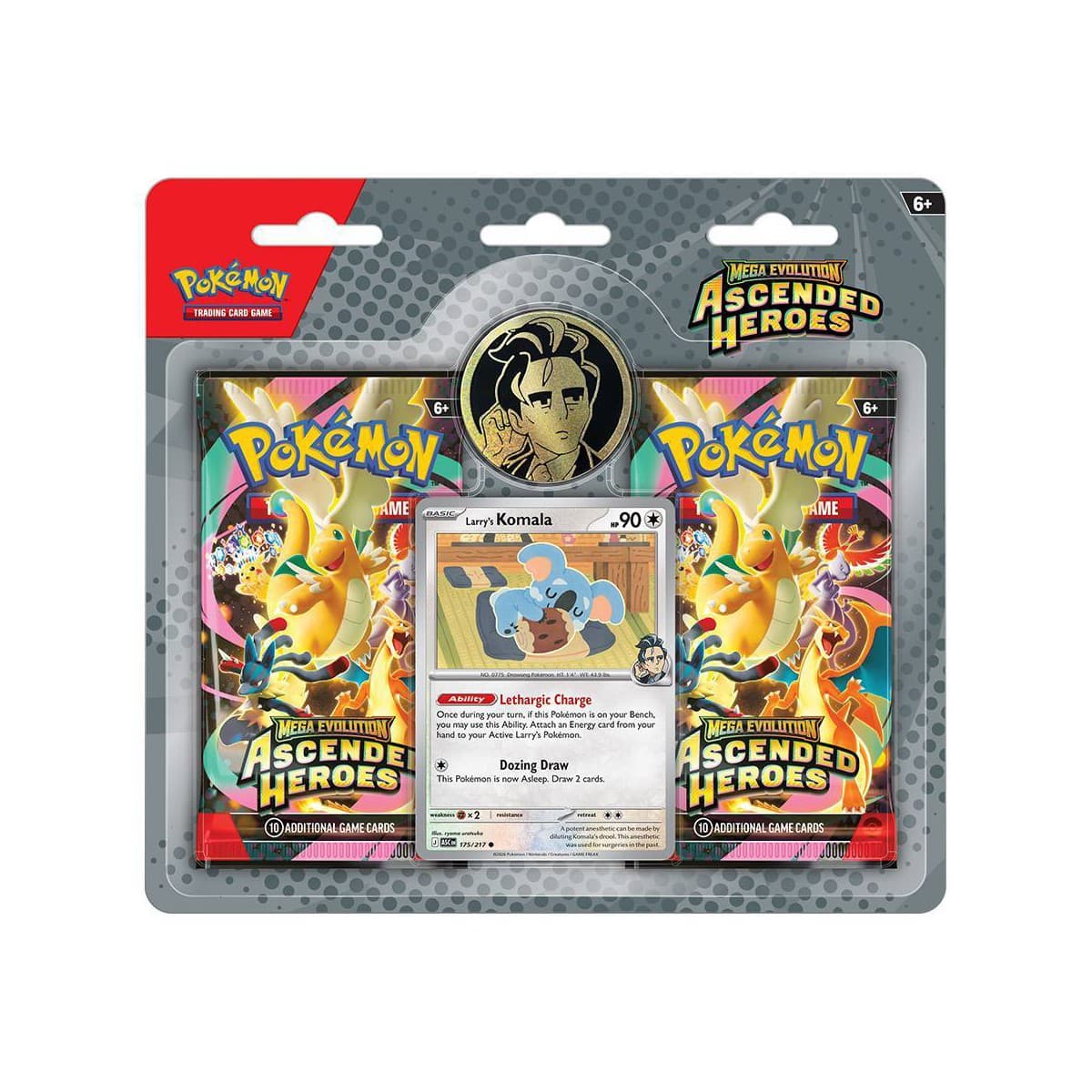 Pokémon TCG: Mega Evolution — Ascended Heroes Collection Larry (Inglés)
