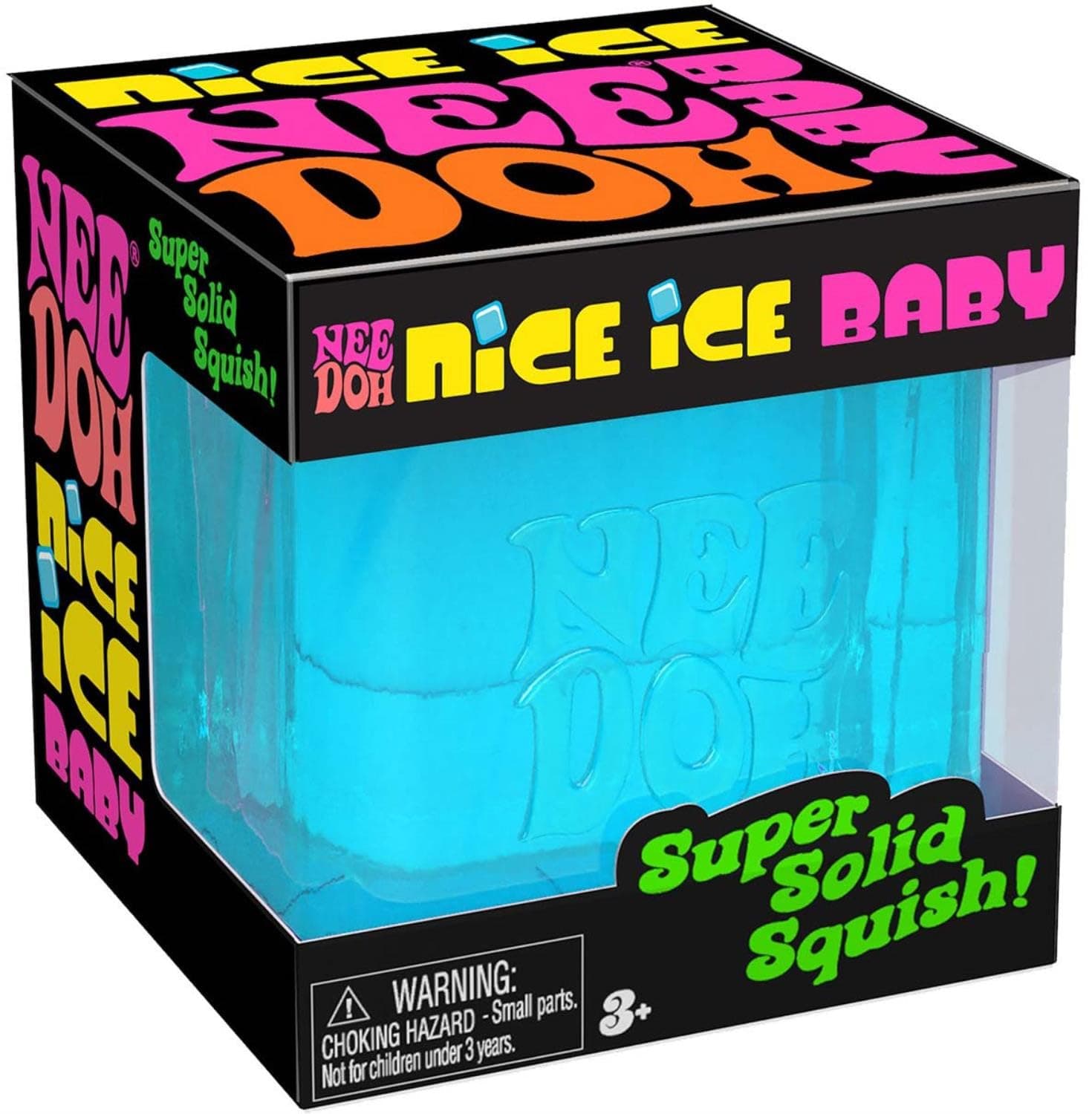 NeeDoh Nice Ice Baby - Mini Cubo Squishy Sensorial (Color Sorpresa)
