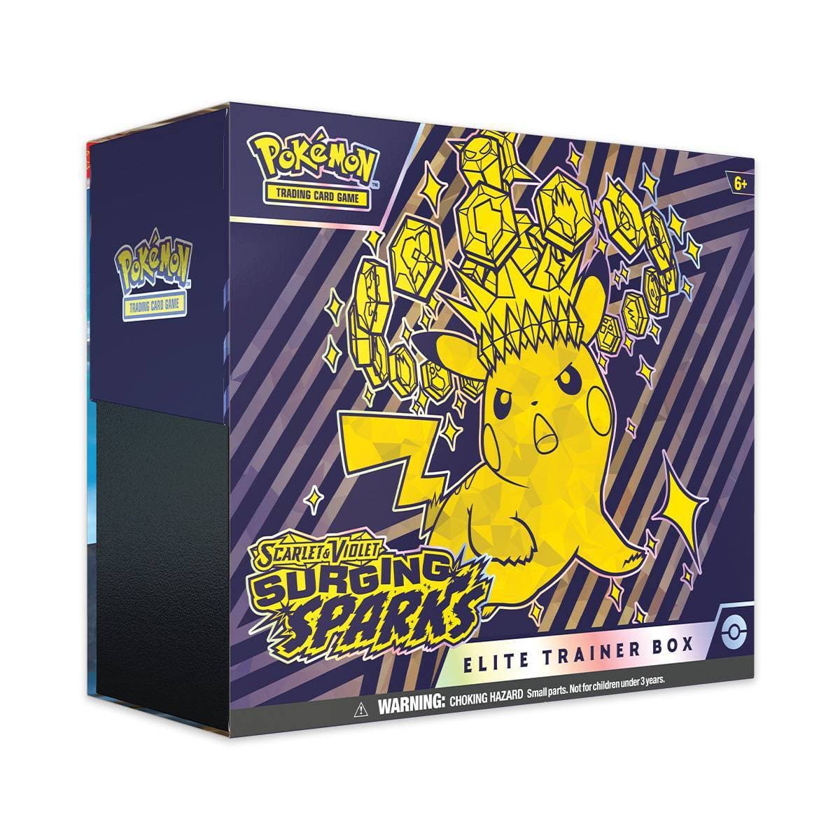 Pokémon TCG: Scarlet & Violet — Surging Sparks Elite Trainer Box (Inglés)
